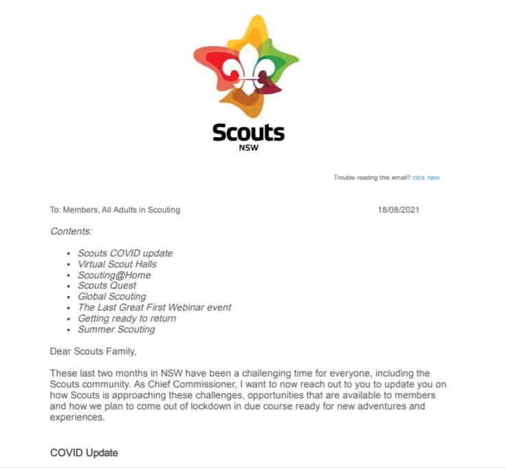 Scouts NSW Update file